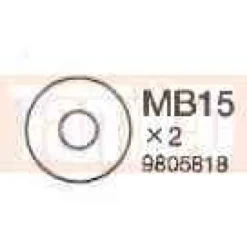 Tamiya Unterlegscheibe / Washer gross 3mm (5 Stk.) #9805818
