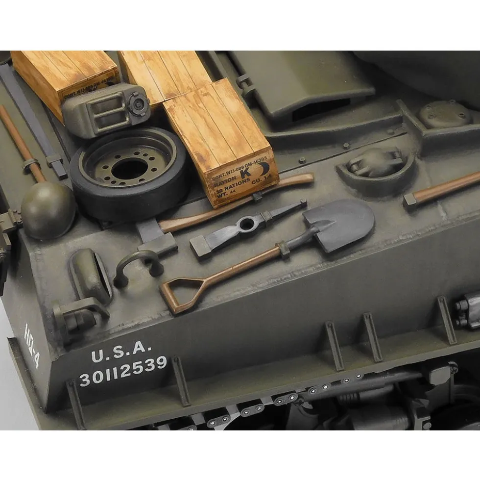 Tamiya 56048 US M4 Sherman 105mm 1:16