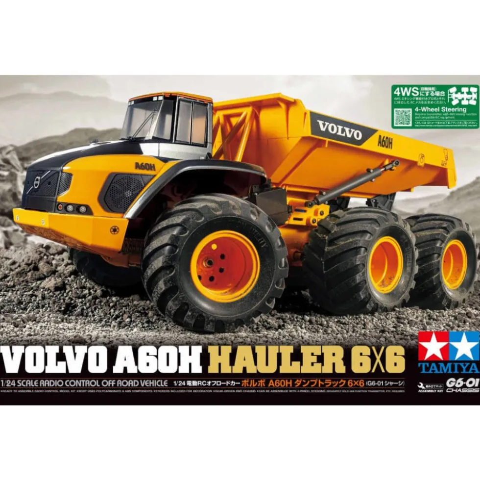 Tamiya 58676 Volvo A60G Hauler 6x6 G6-01 1:24 Bausatz