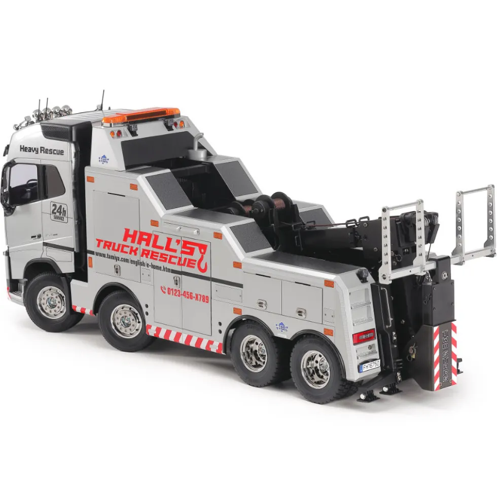 Tamiya 47528 Volvo FH16 Abschlepper 8x4 Bausatz 1:14 Vorlackiert