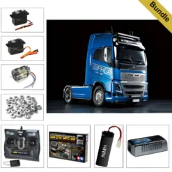 Tamiya 56375 Volvo FH16 XL 750 4x2 BUNDLE Gold