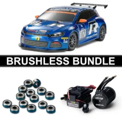 Tamiya 58508 VW Scirocco GT24-CNG R-Line (TT-01E) BRUSHLESS-BUNDLE
