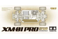 Tamiya 58738 XM-01 Pro Chassis Bausatz 1:10