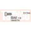 Tamiya Zylinderkopf-Schraube 2x5mm (2 Stk.) #9805779