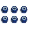 Team Associated Alu Stoppmutter 8-32 blau (6)