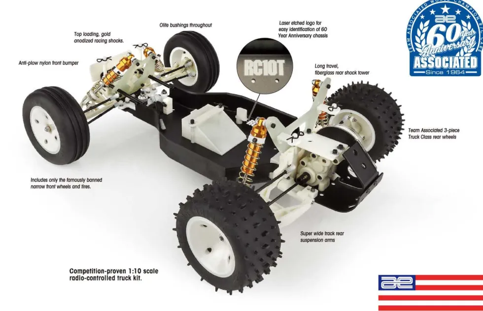Team Associated RC10T Classic Limited Edition Bausatz