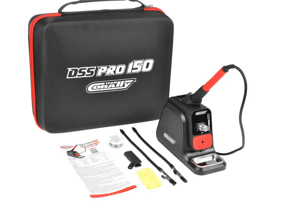 Team Corally DSS PRO 150 Digitale Lötstation / Lötkolben 150W 500°C 230V