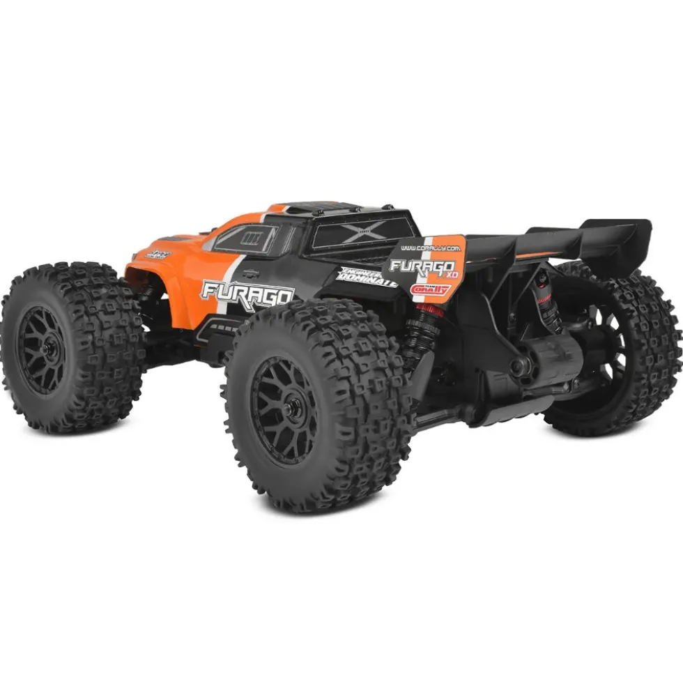 Team Corally Furago XD RTR Brushed 2S 1:12 (mit Akku + Lader) Orange