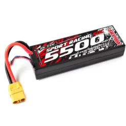Team Corally LiPo-Akku Sport Racing 60C - 5500mAh - 2S - 7,4V - XT90 - Hard Case
