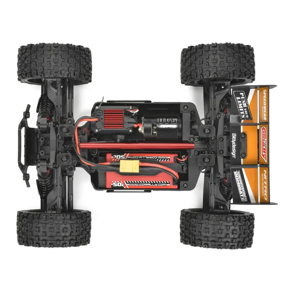Team Corally Punisher XD RTR 1:12 Brushed 2S (mit Akku + Lader) Orange