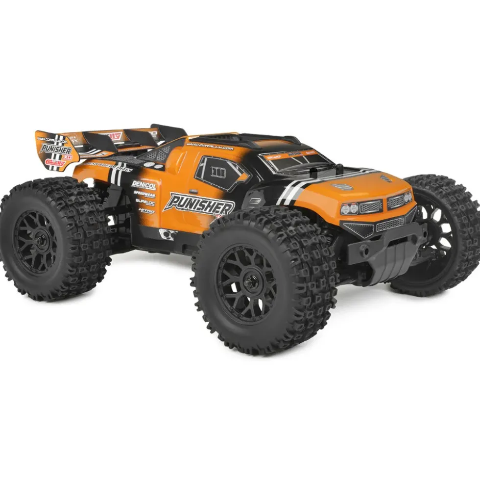 Team Corally Punisher XD RTR 1:12 Brushed 2S (mit Akku + Lader) Orange
