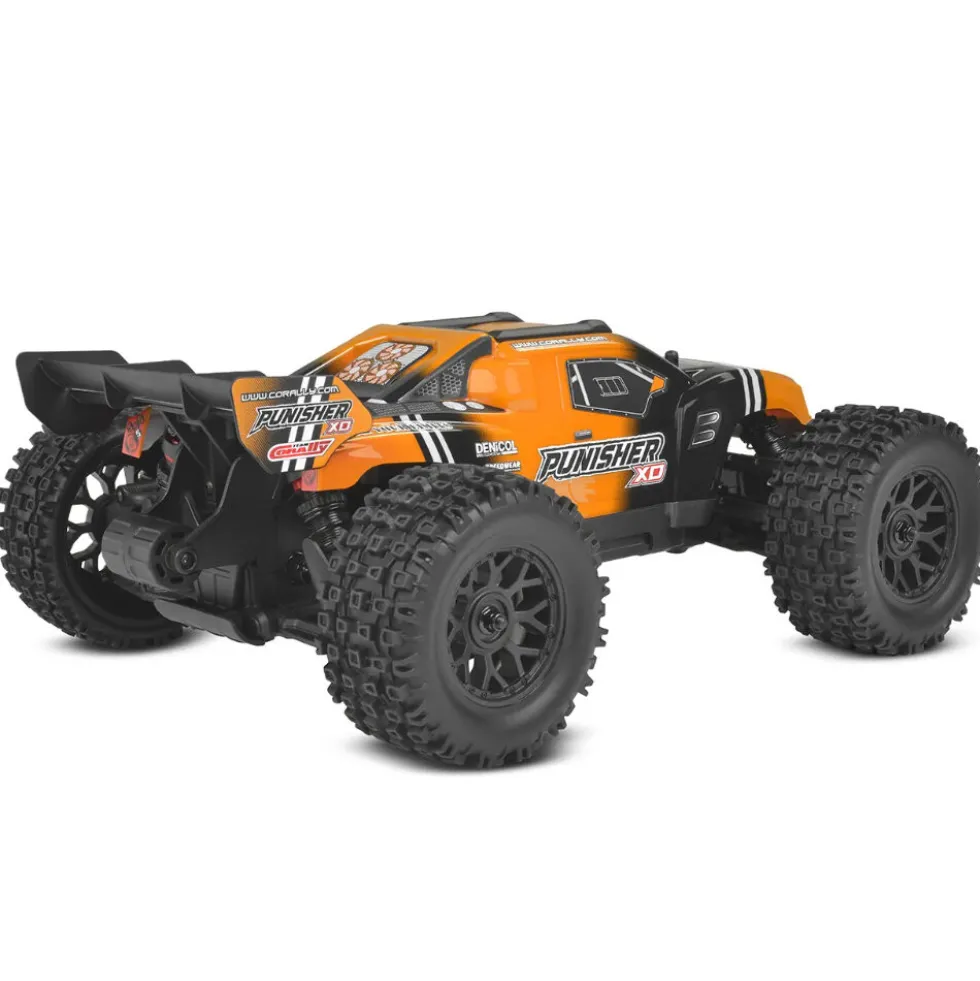 Team Corally Punisher XD RTR 1:12 Brushed 2S (mit Akku + Lader) Orange