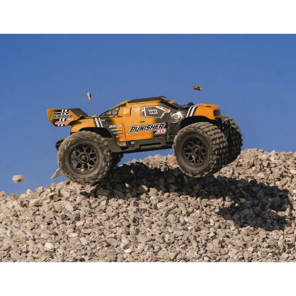 Team Corally Punisher XD RTR 1:12 Brushed 2S (mit Akku + Lader) Orange