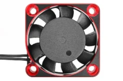 Team Corally Ultra High Speed Cooling Fan / Lüfter TF-30 30mm Black/Red