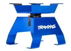 Traxxas Alu X-Truck-Stand blau