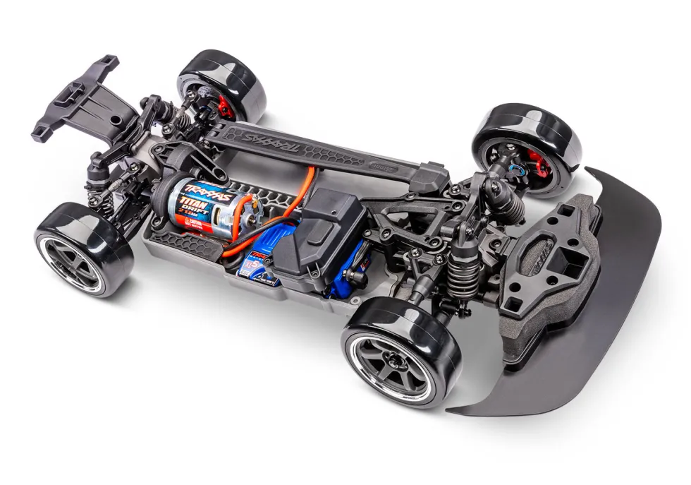Traxxas 4-TEC Nissan 240SX schwarz 1:10 Drift RTR