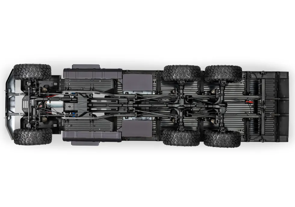 Traxxas TRX-6 RC Hauler Truck 6x6 RTR mit Winde ohne Akku/Lader Schwarz