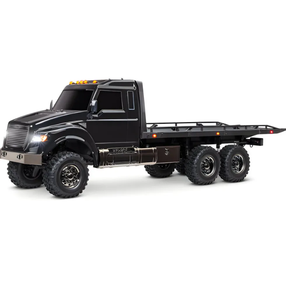 Traxxas TRX-6 RC Hauler Truck 6x6 RTR mit Winde ohne Akku/Lader Schwarz