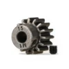 Traxxas 6487X Stahl Motorritzel 15T Modul 1 für 5mm Welle