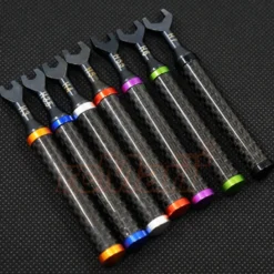 Xtra Speed Alu Maulschlüssel-Set (7) mit Carbongriff (3-7 mm)