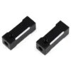 Xtra Speed Alu Servo Stays (2) Schwarz für Tamiya Top Force / Super Astute / Grasshopper / Egress / Fighting Buggy