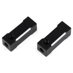 Xtra Speed Alu Servo Stays (2) Schwarz für Tamiya Top Force / Super Astute / Grasshopper / Egress / Fighting Buggy