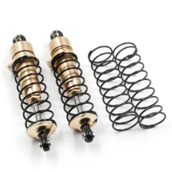 Xtra Speed Alu Stoßdämpfer 80mm hinten gold (2) Tamiya Avante / VQS / Terra Scorcher