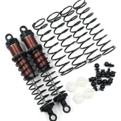 Yeah Racing Alu Big Bore Go 100mm Dämpfer (2) schwarz