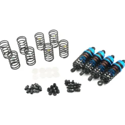 Yeah Racing Alu Dämpfer Big Bore Go 60mm (4) blau