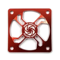 Yeah Racing Alu Lüftergitter für 40 mm Lüfter rot
