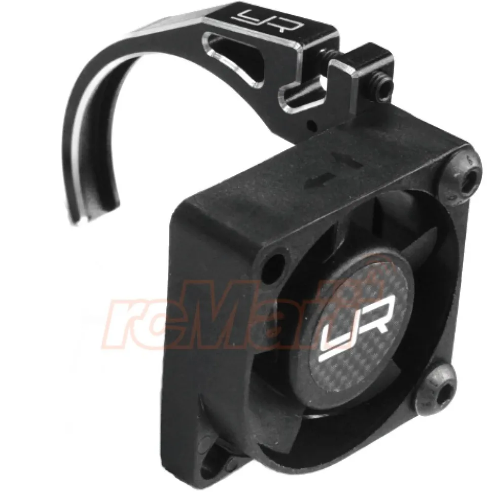 Yeah Racing Alu Motorkühler mit Lüfter 30mm für 540 Motore schwarz