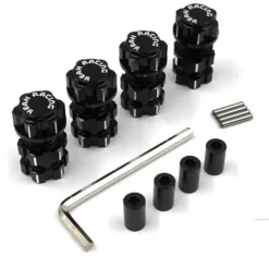 Yeah Racing Alu Radmitnehmer 17mm (10mm Offset) 5mm Achse für Traxxas
