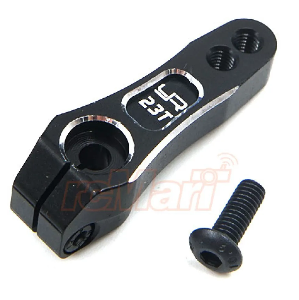 Yeah Racing Alu Servo Arm Horn 23T Schwarz
