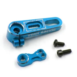 Yeah Racing Alu Servohorn (verstellbar 15,5-20mm) 25T blau
