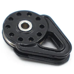 Yeah Racing Alu Umlenkrolle Schwarz für Seilwinde Crawler Zubehör 1:10