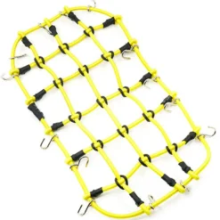 Yeah Racing Gepäcknetz mit Haken 200mm x 110mm Crawler Zubehör 1:10 Gelb