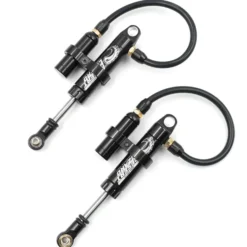Yeah Racing 90mm Desert Lizard Piggyback Internal Spring Damper (2) schwarz