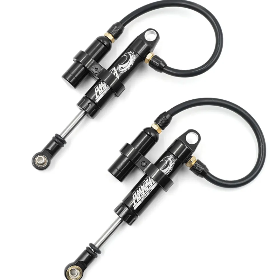 Yeah Racing 90mm Desert Lizard Piggyback Internal Spring Damper (2) schwarz
