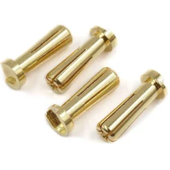 Yeah Racing 5mm Goldkontakt-Stecker (4)
