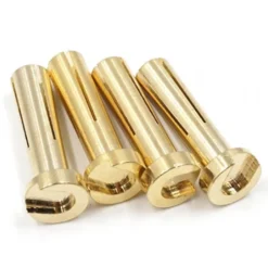 Yeah Racing 4mm Messing Akku-Stecker 18mm (4)