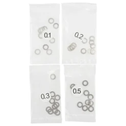 Yeah Racing 3x5mm Stainless Steel Spacer Set 0.1 0.2 0.3 0.5mm