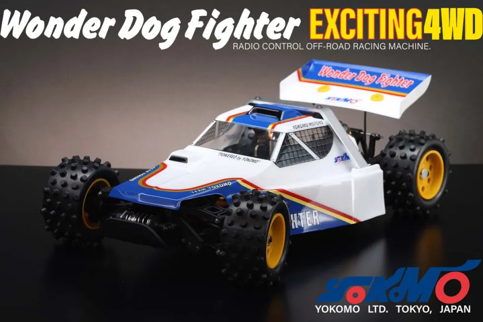 Yokomo Wonder Dog Fighter Gil Losi Jr. 1985 IFMAR WC Winning 1:10 4WD Buggy