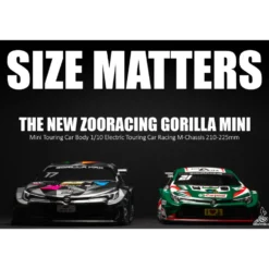 ZooRacing Karosserie Gorilla MINI 0.7mm