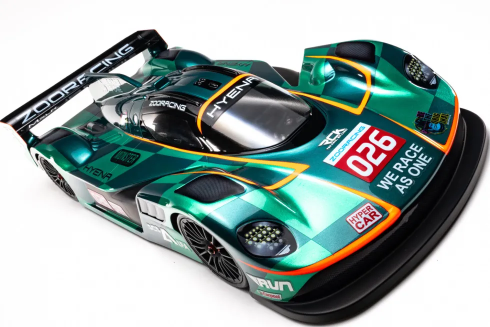 ZooRacing Karosserie Hyena 0.7mm (unlackiert)